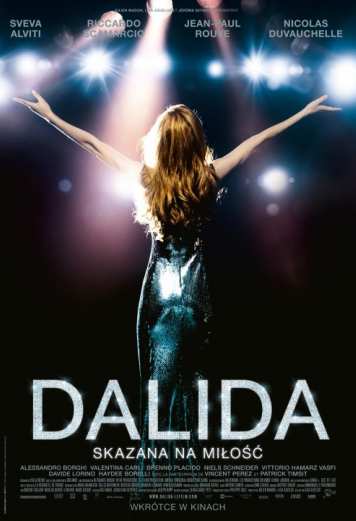 Plakat Dalida. Skazana na miłość
