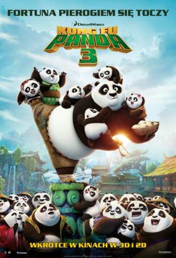 Plakat Kung Fu Panda 3