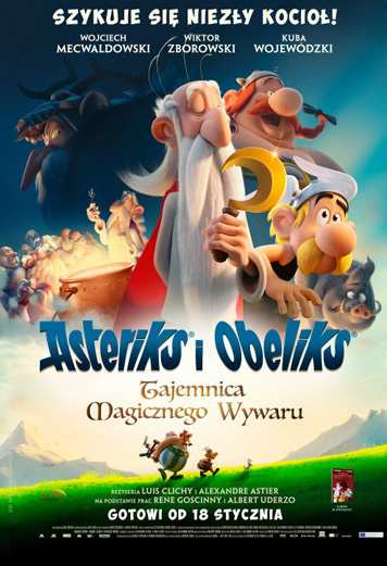 Plakat Asteriks i Obeliks. Tajemnica magicznego wywaru