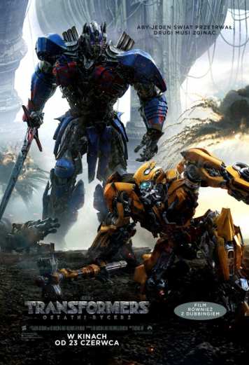Plakat Transformers: Ostatni Rycerz