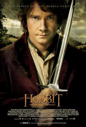 Plakat Hobbit: Niezwykła podróż