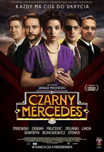 Plakat Czarny Mercedes