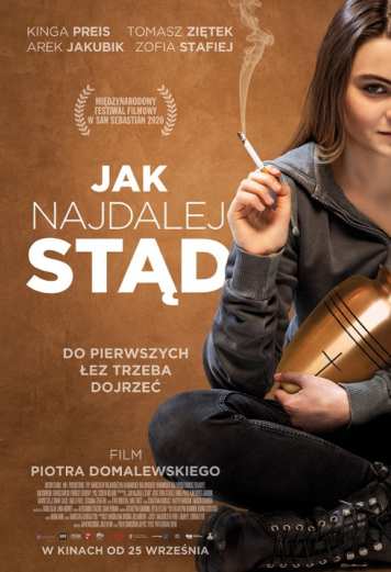 Plakat Jak najdalej stąd