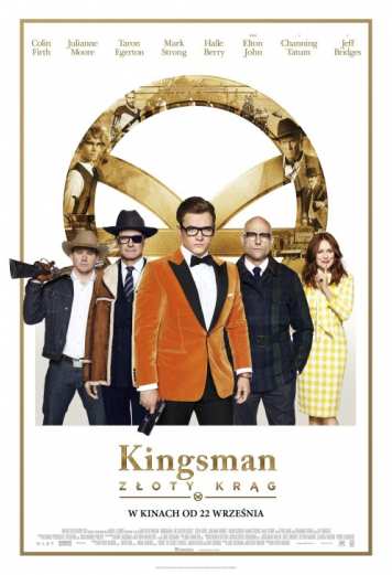 Plakat Kingsman: Złoty Krąg