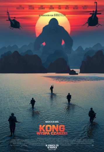 Plakat Kong: Wyspa Czaszki