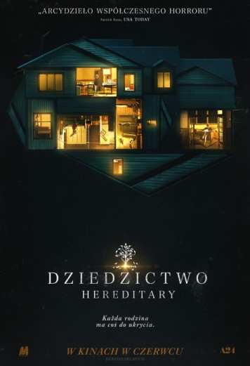 Plakat Dziedzictwo. Hereditary