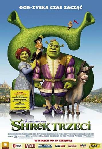 Plakat Shrek Trzeci