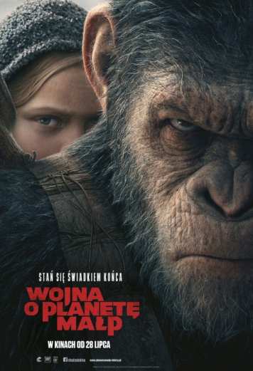 Plakat Wojna o planetę małp