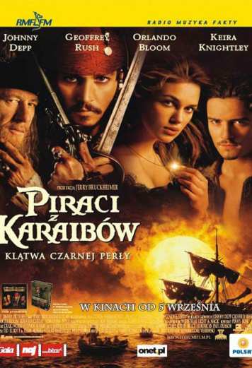 Plakat Piraci z Karaibów: Klątwa Czarnej Perły