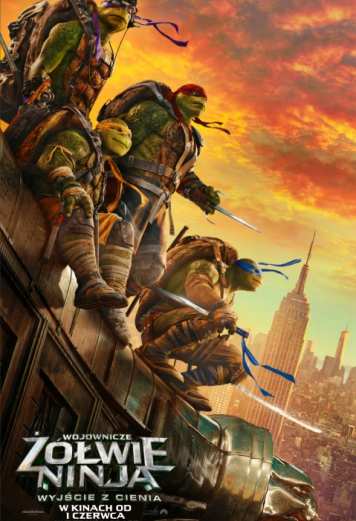 Plakat Wojownicze żółwie ninja: Wyjście z cienia