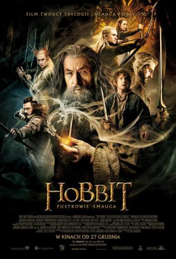 Plakat Hobbit: Pustkowie Smauga