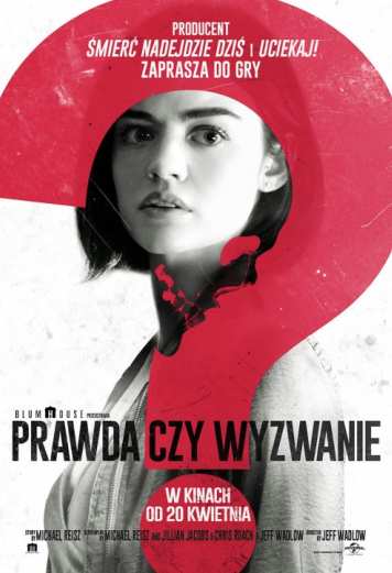 Plakat Prawda czy wyzwanie